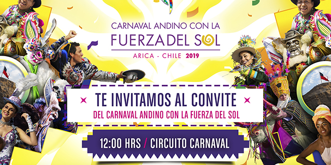 TODO LISTO PARA "EL CONVITE " DEL CARNAVAL ANDINO CON LA FUERZA DEL SOL