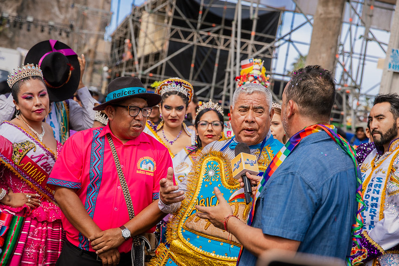 TVN en vivo y en directo desde Arica: su majestad el Carnaval tiene cobertura nacional
