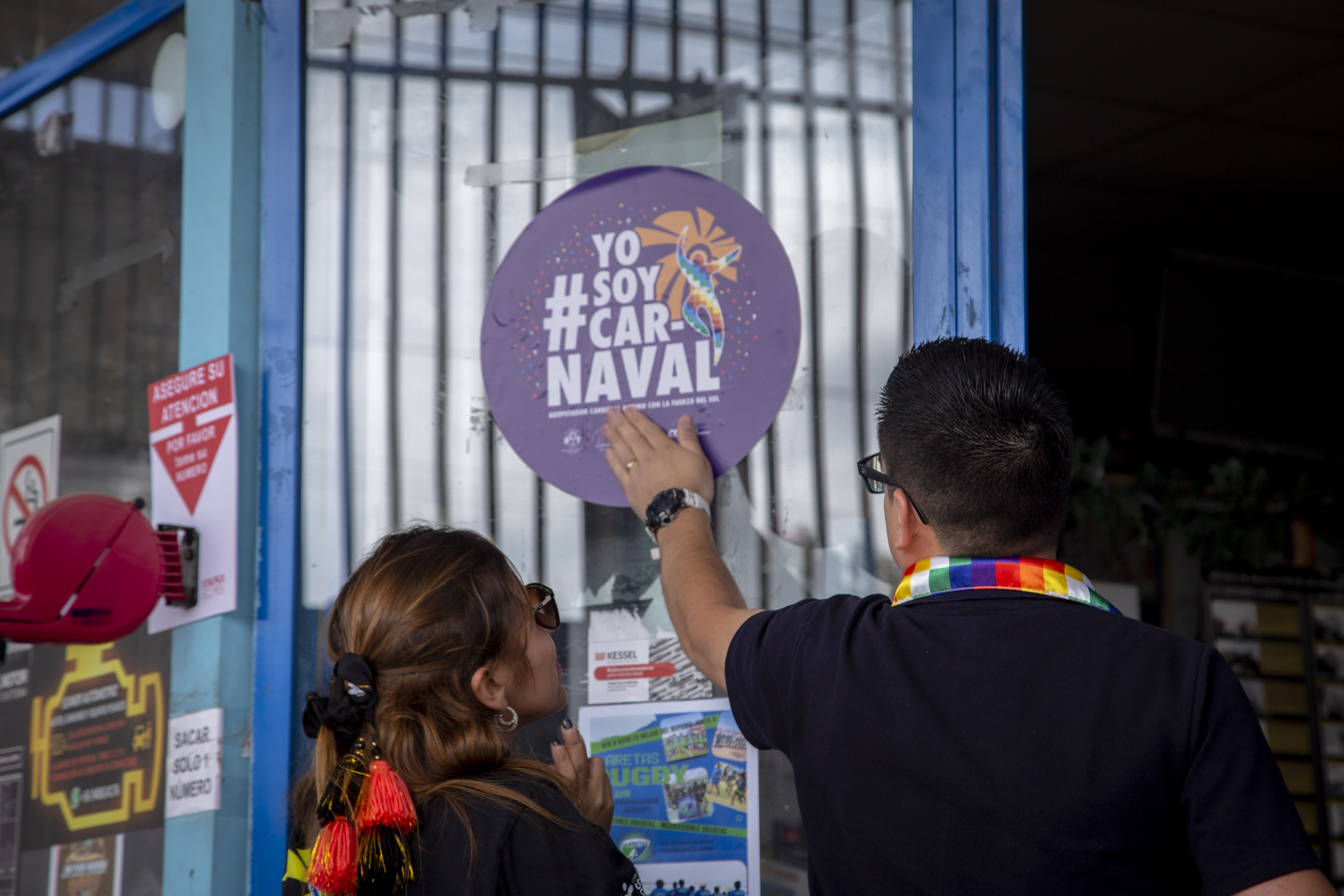 Empresas reciben sello como auspiciadores del Carnaval Andino con la Fuerza del Sol